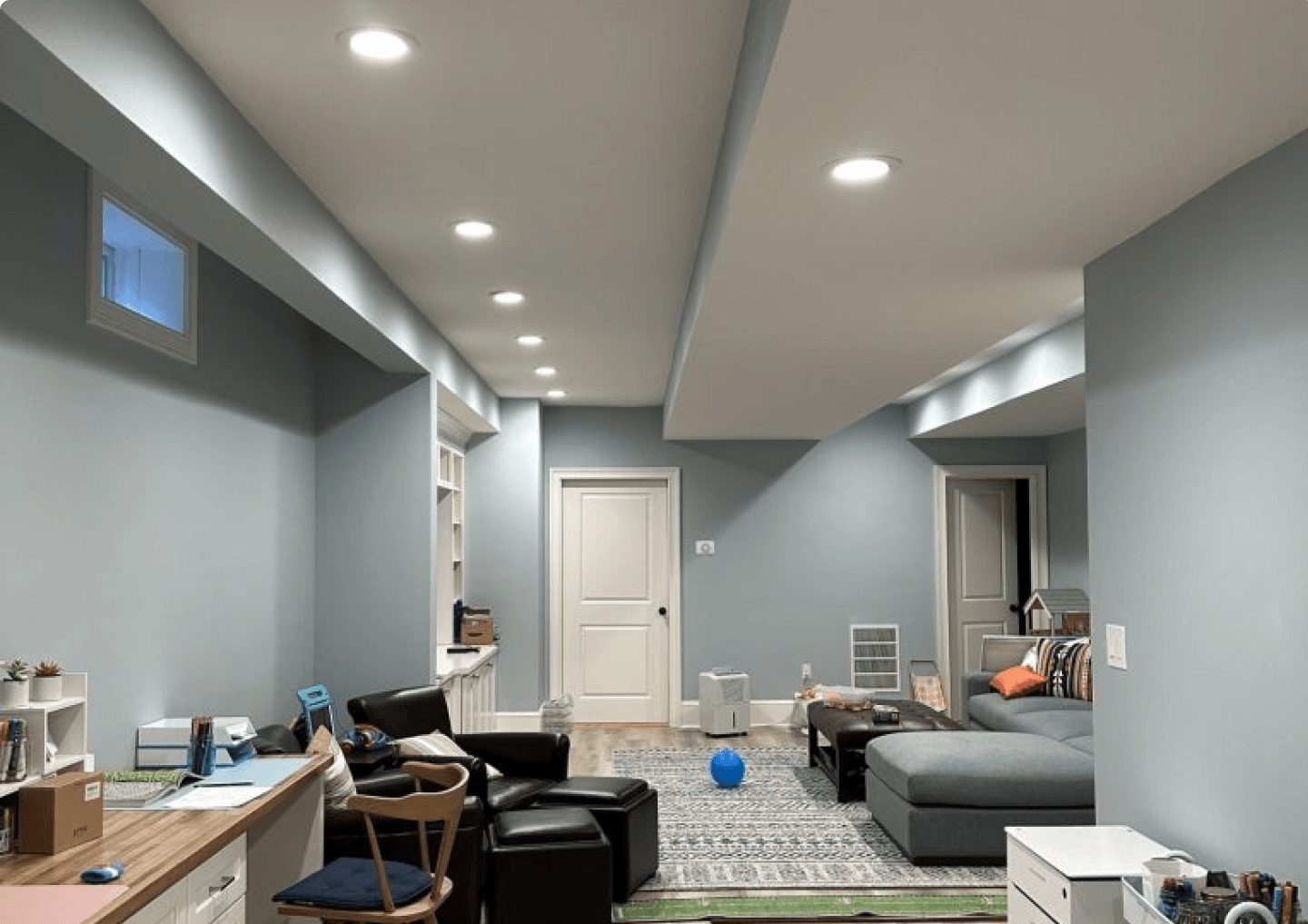 Living room painted by 4 You Painting